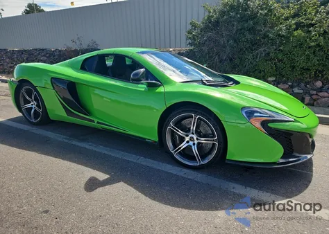 2016 Mclaren Automotive 650S Spider from USA, damaged, VIN SBM11FAA7GW006033